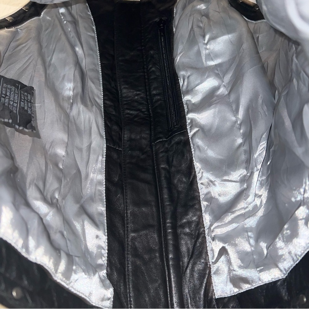 Harley-Davidson Black Studded Leather Vest - Picture 8 of 8